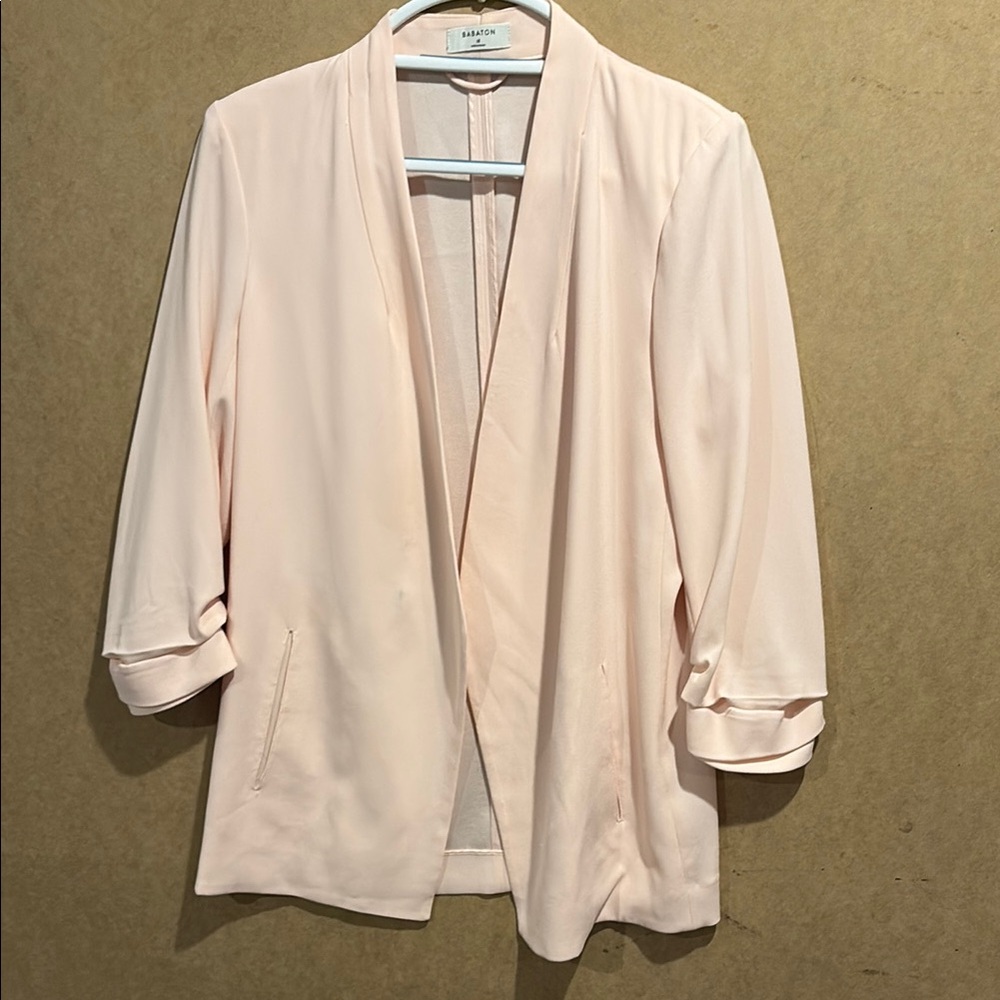 Babaton Blazer in Light Pink